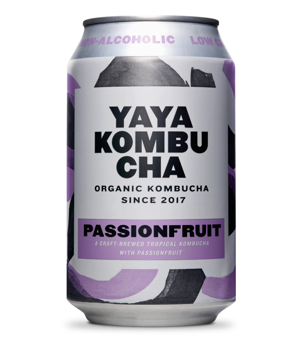 YAYA Kombucha Passionfruit BIO 33cl