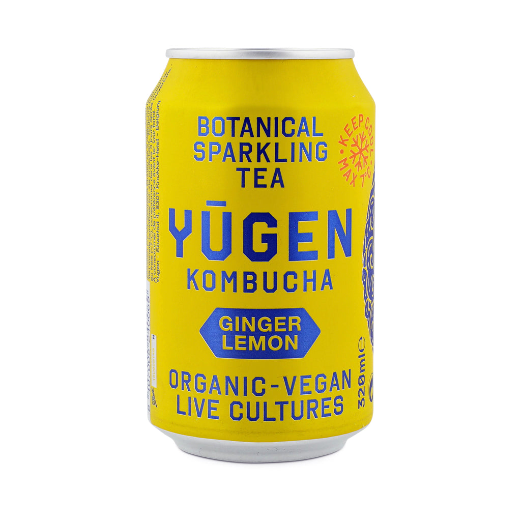 Yugen Kombucha Ginger Lemon BIO 33cl