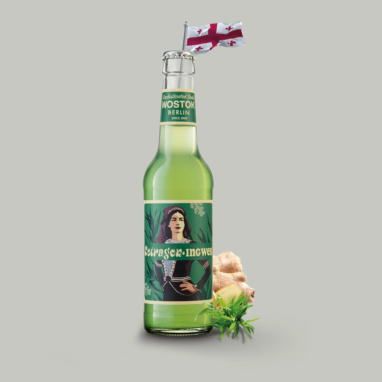 Wostok Tarragon-Ginger - 33 cl