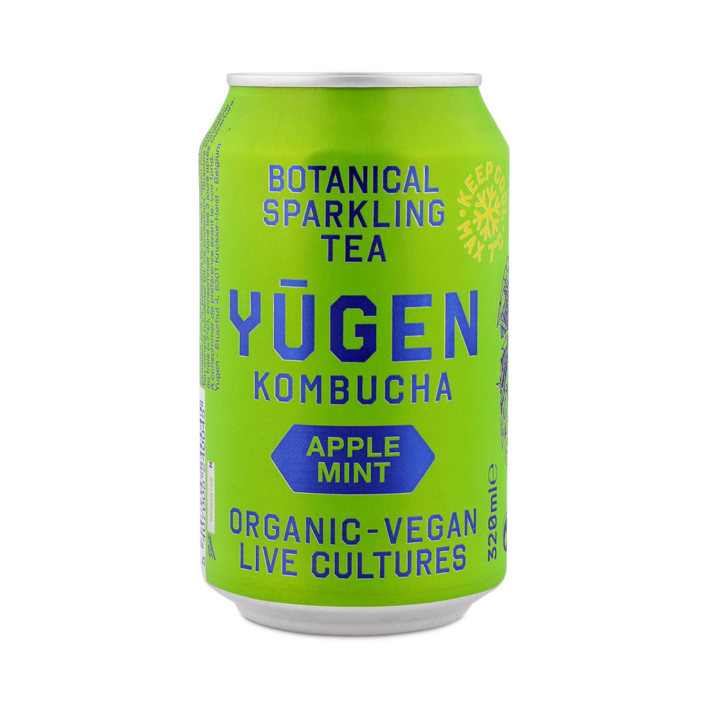 Yugen Kombucha Apple Mint BIO 33cl