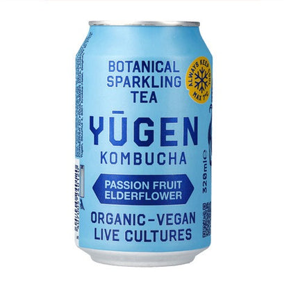 Yugen Kombucha Passionfruit Elderflower